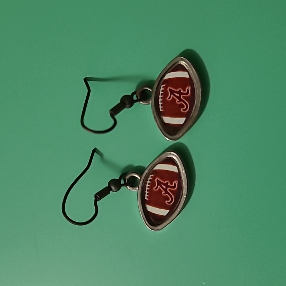 Alabama Football Earrings